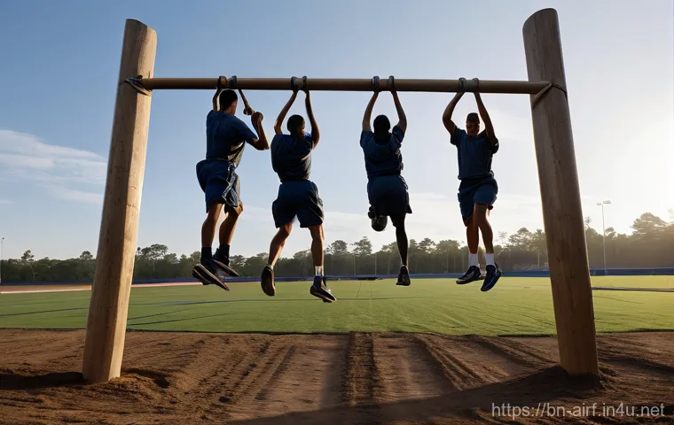 공군의 공군병 직책 및 역할 - **Air Force Recruits in Rigorous Training**
A group of diverse Air Force recruits, male and fema...