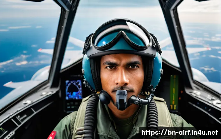 공군 조종사 연봉 및 복지 - **Prompt 1: Airborne Professionalism and Dedication**
"A Bangladeshi Air Force pilot, male, wear...